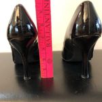 BP . Leather lacquered black women's stiletto heels Photo 4