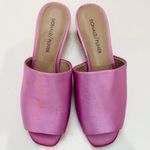 Donald Pliner Donald/ Pliner leather and satin sandal NEW Photo 1