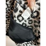 Banana Republic  Leopard Jacquard V-Neck Sleeveless Fit And Flare Dress 6 NWT Photo 6