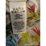 Sigrid Olsen  Beach/Tropical Mini Ruffle Hem Elastic Waist Skirt w/ Pockets (XL) Photo 4