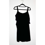 All Saints Rae Open Cold Shoulder Tie Waist Dress Casual Women's Black SZ Large Photo 3