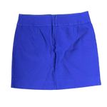 J.Crew  Pencil Skirt Size 4 Purple 100% Cotton Womens Back Zip‎ 30X16 Photo 6