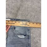 Risen Jeans Womens 7/28 High Rise Straight Hippie‎ Boho Distressed Light Stretch Blue Photo 6
