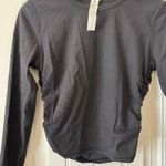 Lululemon  ruched crop top black Photo 0