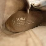 Toms Majorca Peep Toe Suede Perforated Boots Size 9 Photo 7