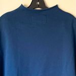 Frank & Eileen  Audrey Triple Fleece Capelet Navy Atlantic One Size EUC Photo 6