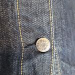 J.Crew  Y2K 2006 DARK WASH BUTTON FRONT DENIM SKIRT 2 Photo 4