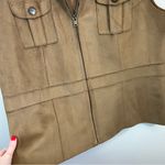 Lauren Ralph Lauren Dry Goods Supply Co. Women’s Brown Faux‎ Suede Vest XL Photo 5