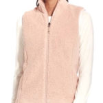 CALIA BY CARRIE UNDERWOOD PINK SHERPA SOFT VEST SMALL Photo 0