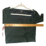 Old Navy Power Soft Green Long Sleeve Crop Top, Womens Small Photo 5