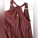 Converse  ONE STAR Red Paisley Racerback Midi Style Dress XL Photo 2
