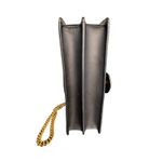 Gucci NIB GG Marmont Web Heart Shoulder Bag in Black Photo 5