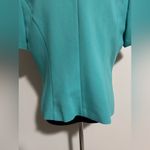 EUC MaDam Collection by Tally Taylor Blue and Black Button Down Blazer size 12 Photo 6