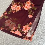 Johnny Was New! Winonna Silk Easy Pants Burgundy Floral Pull On Pants Size XL Photo 10