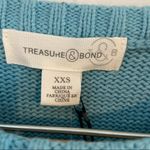 Treasure & Bond  Blue Crew Neck Sweater Photo 2