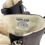 Sorel  Emilie Short Lace Cozy Waterproof Boots Brown Leather Women’s size 7.5 Photo 6