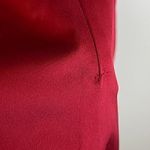 BCBGeneration  deep berry asymmetrical cinched dress Photo 2