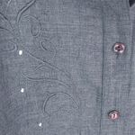 Pride Joy 14W Black Denim Silver Sparkle Top Plus Photo 2