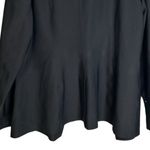 Athleta Cosmic Blazer Jacket Black Women's Size 16 350837 Nylon/Lycra Spandex Photo 6