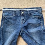 White House | Black Market Women's Noir Bermuda Denim Shorts - Size 4 - VGUC Photo 5