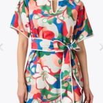 Frances Valentine Doris Dress Dreamy Daisies Cotton Poplin Size Small Red Photo 0