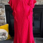 Julia Jordan Red Ruffled Mini Dress Photo 2