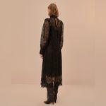 Farm Rio  Lace Tie Belt Long Sleeve Dress S Photo 10