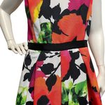 Eliza J Women 10 Fit Flare Dress Pleated Floral Cottagecore Wedding Guest Church Photo 10