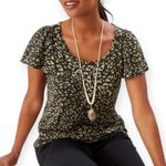 Tommy Bahama | Large | Women's Linnea Wild One 100% Linen Flutter-Sleeve Top Photo 2