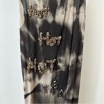 Lanvin Hot Love Sequin Tank Top, Tie Dye Grey & Brown, Size S Brown Photo 1