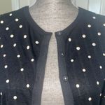 White House | Black Market  Pearl Detail Black Cardigan Photo 2