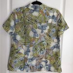 Charter Club  Beach Dress Women's Size 4 Maxi Beige Floral Linen Blend & Top Photo 6