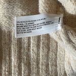 Wild Fable Striped Beige and Pink Women's Size XS Sweater Fuzzy Crew Neck NWT Photo 9