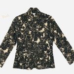 Chico's ๐ Floral Embroidered Tailored Jacket 0 EUC Photo 0