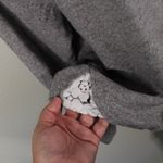 Relativity Womans Grey Long Sleeve Top with White Floral Design - Size 2X Photo 2