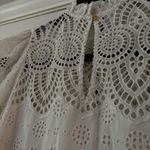 Ulla Johnson Simone Puff Sleeve Eyelet Shift Dress Size 2 White Bridal Lace Photo 14