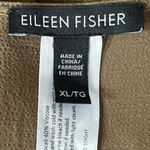 Eileen Fisher LagenLook Tencel Lyocell Kimono Sleeve Kaftan Shift Dress Olive XL Photo 3