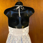 H&M Divided by White with Floral Pattern Y2K Casual Cool Halter Top Dress Size 8 Photo 15