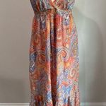 Molly Bracken Printed Long Dress in Pink Isabelle Size XS Photo 3