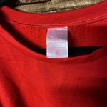 No Boundaries NWT  Red Cinched Pullover Sweatshirt Long Sleeve Womens Size Medium Photo 1