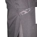 DKNY Surplice Neck Embellished Scuba Dress Photo 4