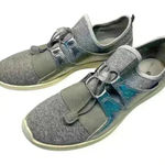 Ecco  Women's Sense Toggle Fashion Sneaker Metallic Stone Size 41 (9-9.5) Slip On Photo 0