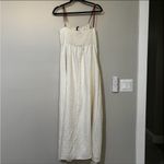 Petal and Pup  GRACIE MIDI DRESS - OATMEAL Maxi Dress Size M Photo 4