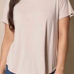 SIVANA Bamboo Luxe Sandshell Dolman Tee Tan Size L Photo 0