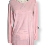 Soft Pink Long Sleeve Nightgown SZ S – Cozy Sleepwear Pink Photo 0