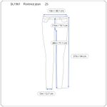 DL1961 Womens Maternity Jeans Florence Skinny Sz 25 Dark Wash Instasculpt Ankle Photo 11