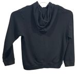  Black Hoodie Sweatshirt M Cotton Blend Pullover With Front Pocket & Gap Logo Photo 1