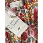 Caroline Constas New York Cottage Strawberry Print Flutter Sleeves Size Medium Red Photo 7