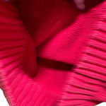 Calvin Klein Vintage Women's Medium CK Jeans Sweater Red Berry Turtleneck Photo 4