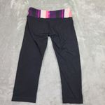 Lululemon  Groove Crop Capri‎ Pants Reversible Black Women’s 6 Photo 6